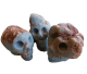 Machu Picchu skull made from real Angelite from Peru!