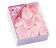 Assortment box of rose quartz (10 pieces) For on the counter.