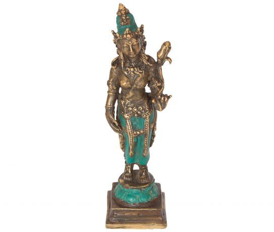 accent Verpersoonlijking Weggegooid Shiva beeld fraai uitgevoerd in brons afkomstig van Bali